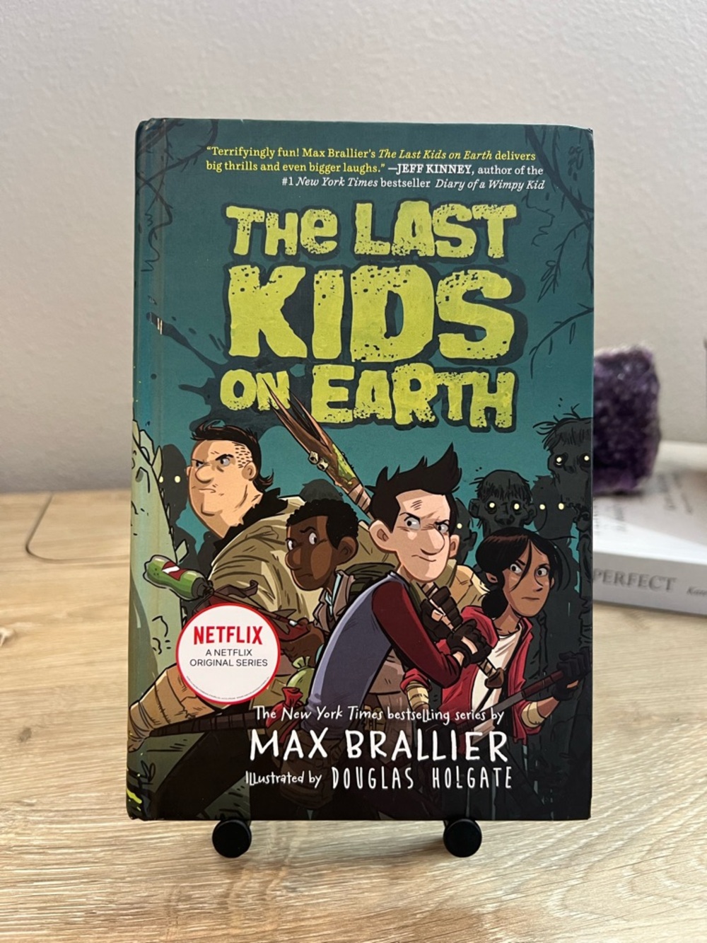 The Last Kids on Earth Max Brallier Hardcover Book 1 Netflix 9780670016617